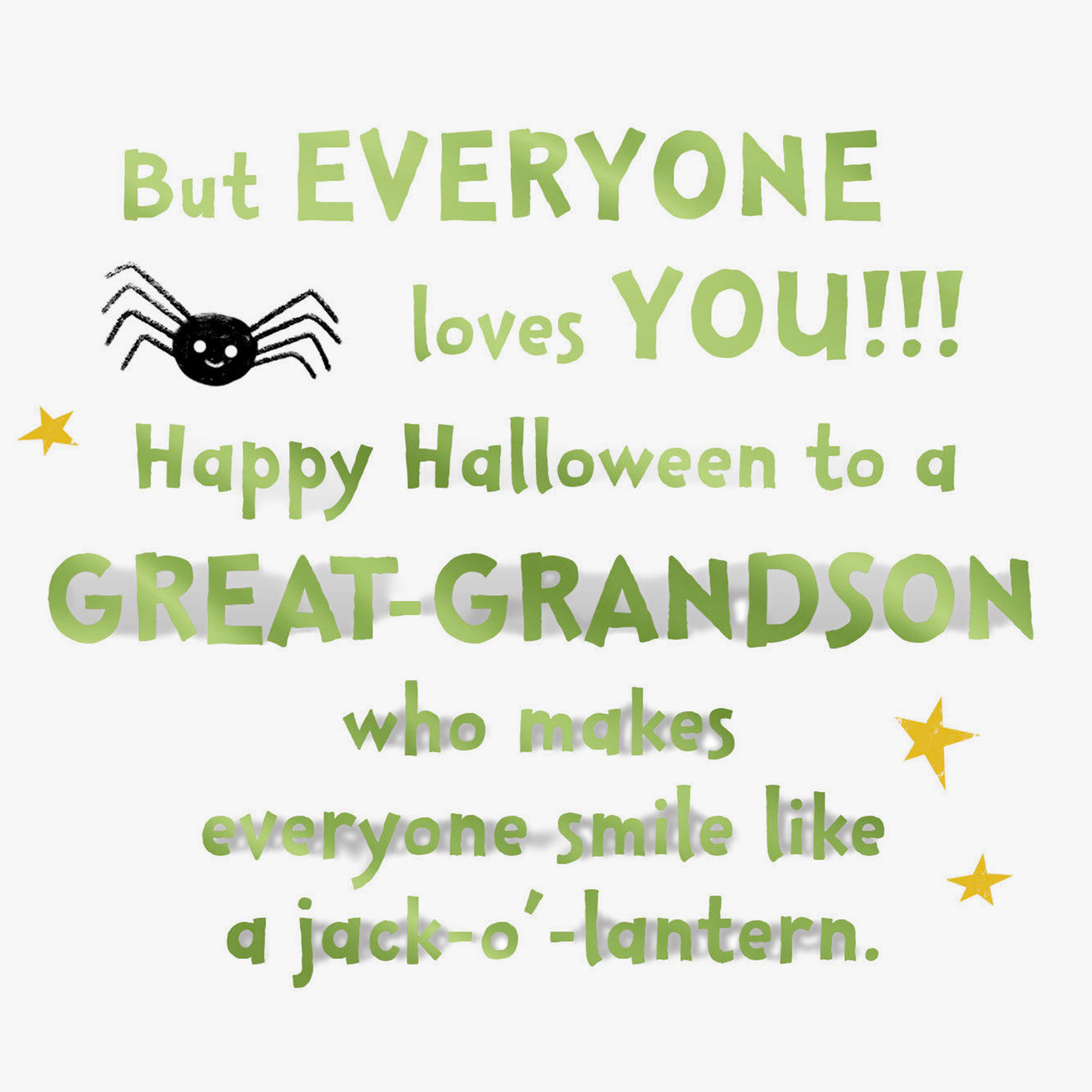 Pirate Pumpkin Grandson Halloween Card Sentiment image number 2