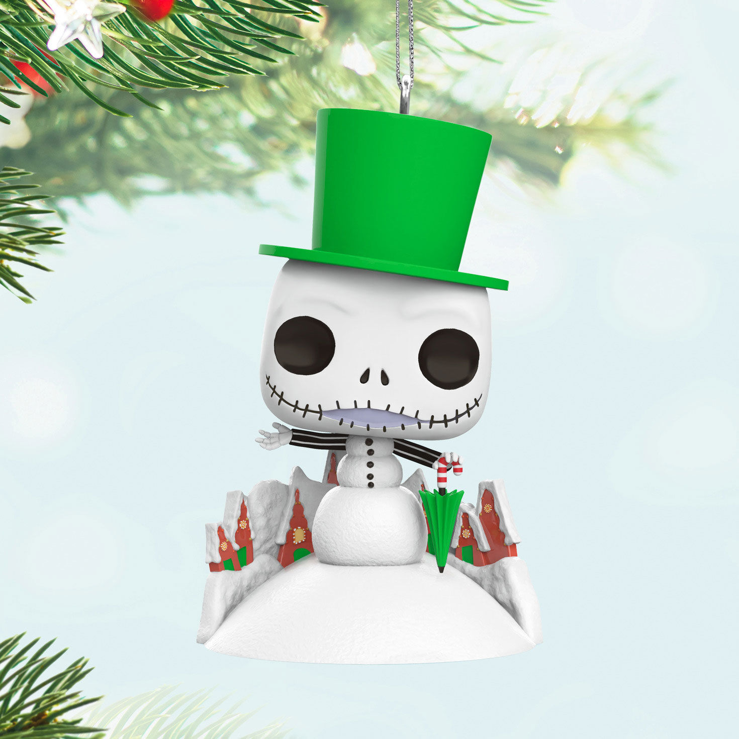 Disney Tim Burton s The Nightmare Before Christmas Jack Skellington Snowman Funko POP Ornament Keepsake Ornaments Hallmark