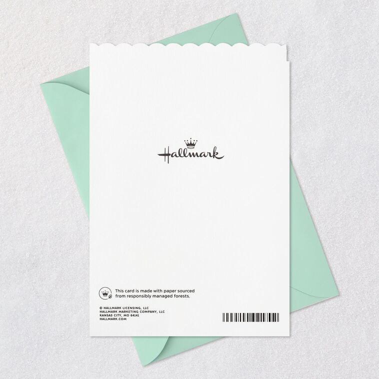 Cute Dinosaurs New Baby Boy Card Card Back with Envelope image number 8