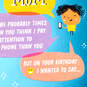 I'm Busy With My Phone Funny Pop-Up Birthday Card for Mom, , large image number 4