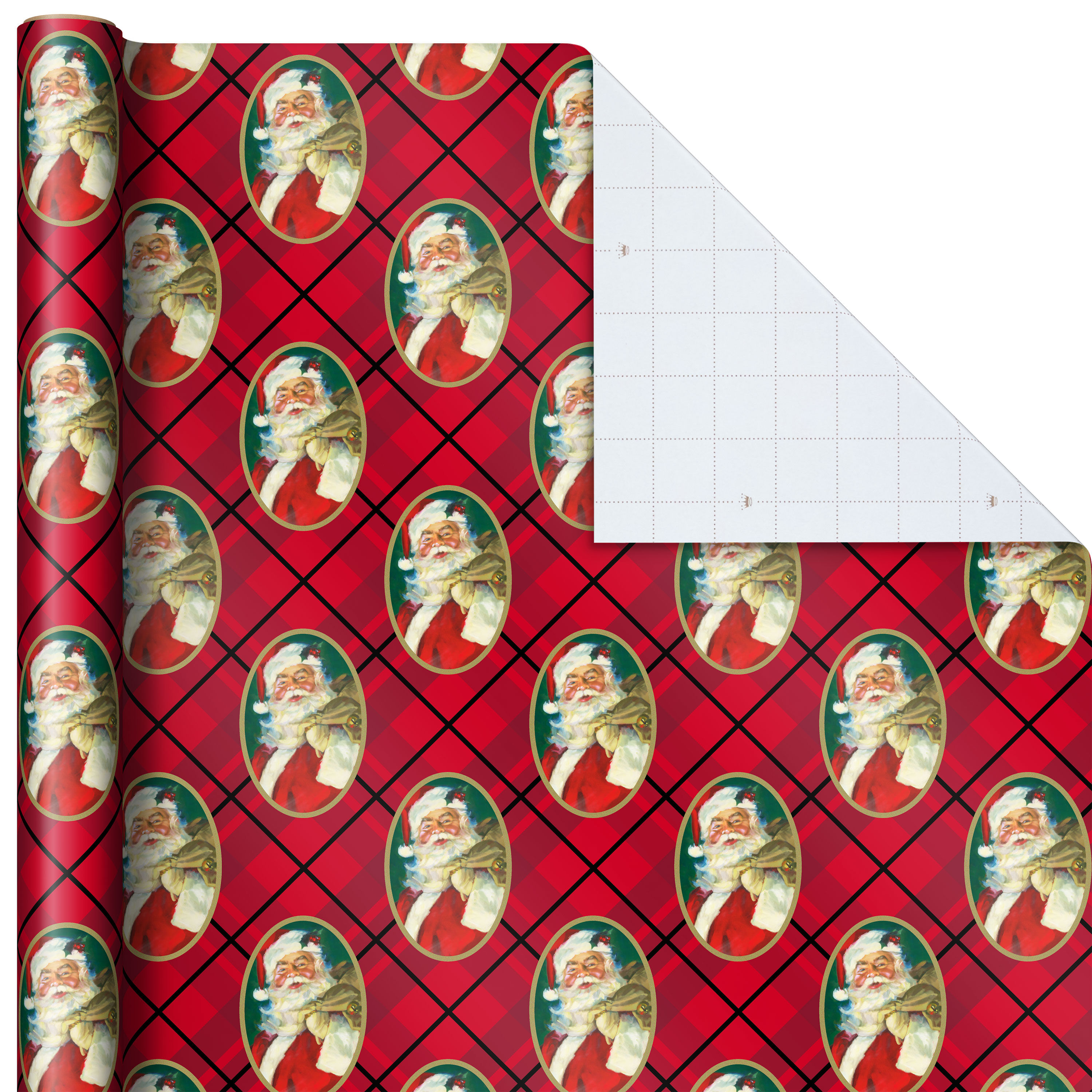 father christmas wrapping paper