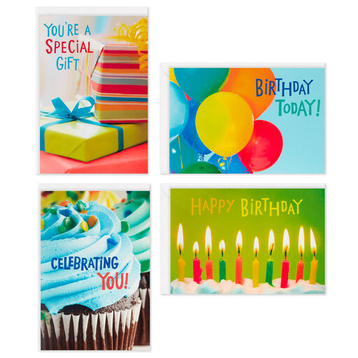 Bright Cheer Assorted Religious Birthday Cards, Pack of 12, 