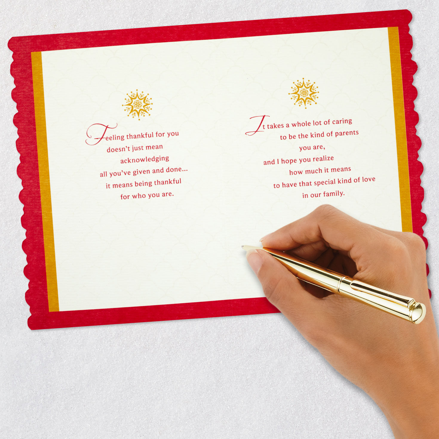 Grateful for Your Blessings Christmas Card for Parents, , large image number 7