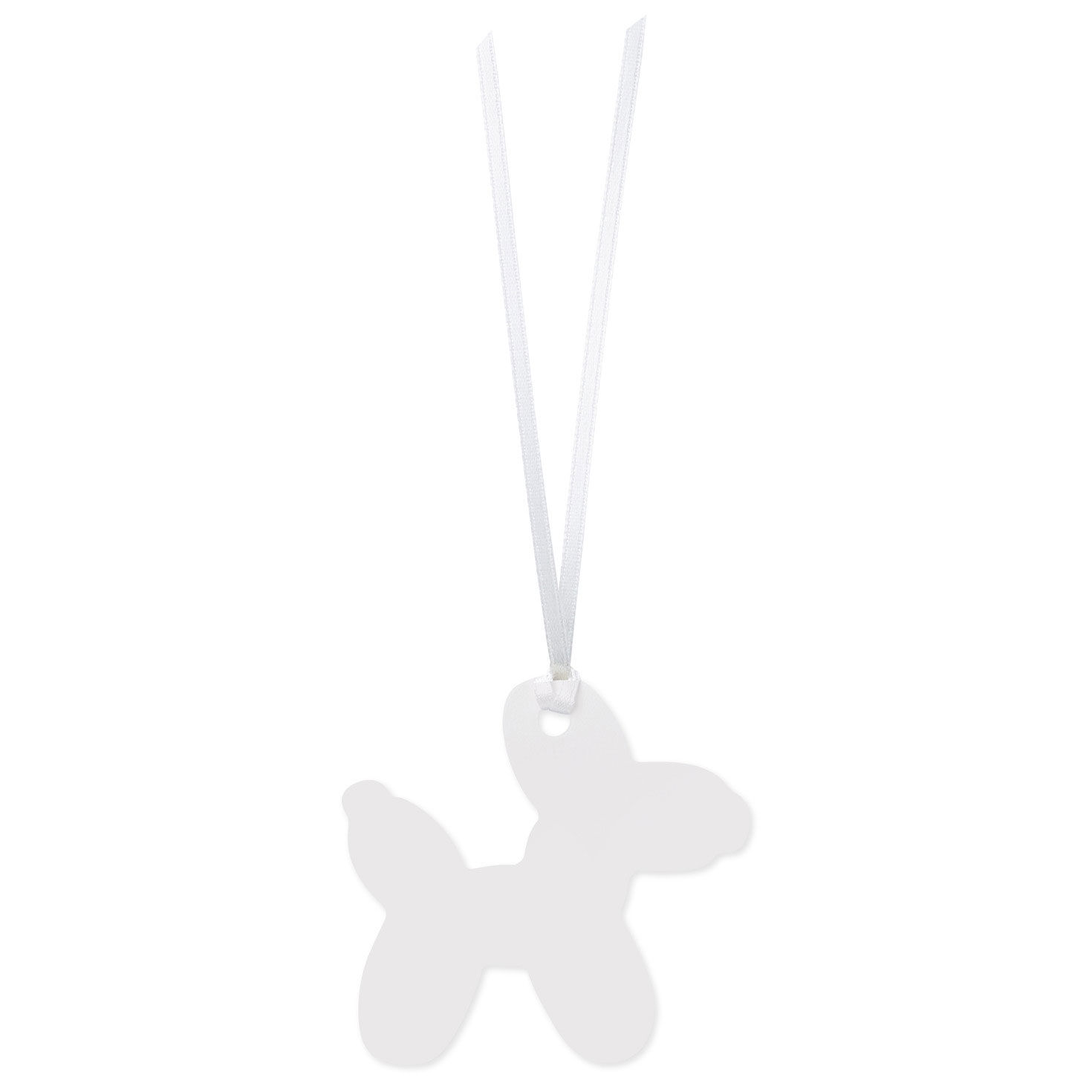 Blue Balloon Dog Die-Cut Gift Tag Back image number 5