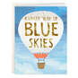 Wishing You a Year of Blue Skies Birthday Card, , large image number 1