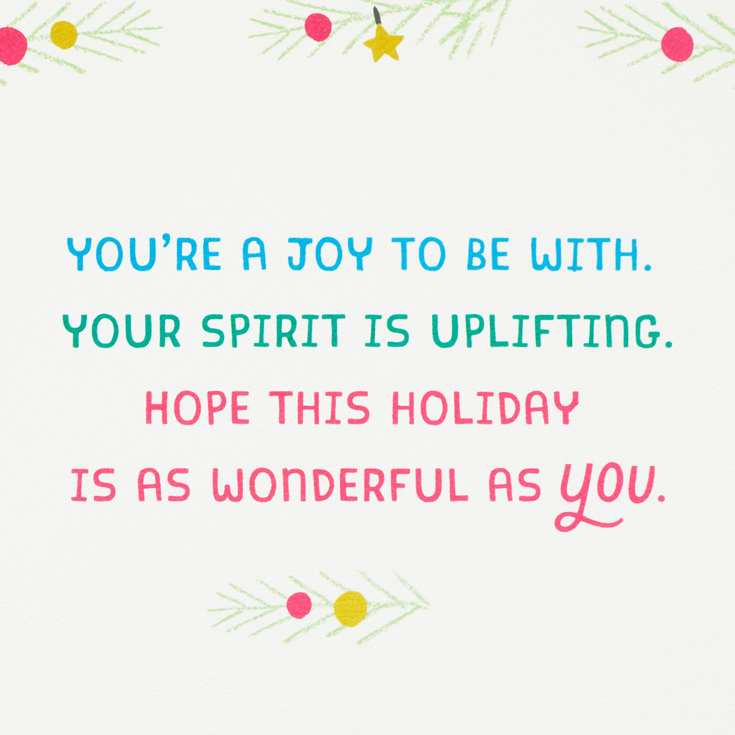 You Are Everything Wonderful Christmas Card for Daughter, , large image number 2