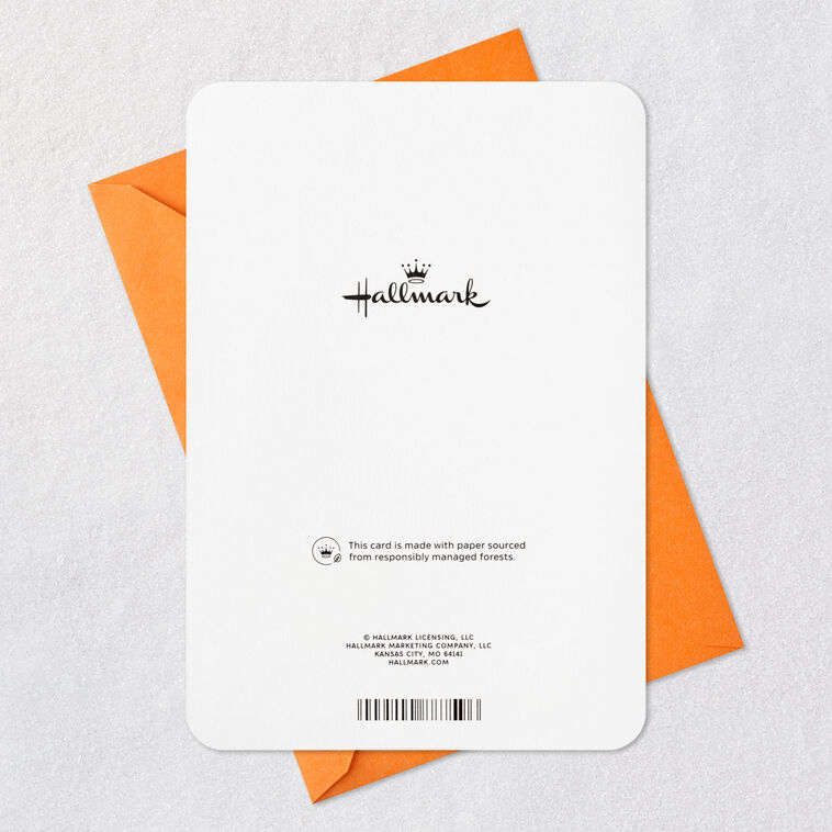 Tabby Kitten with Witch's Hat Halloween Card  image number 7