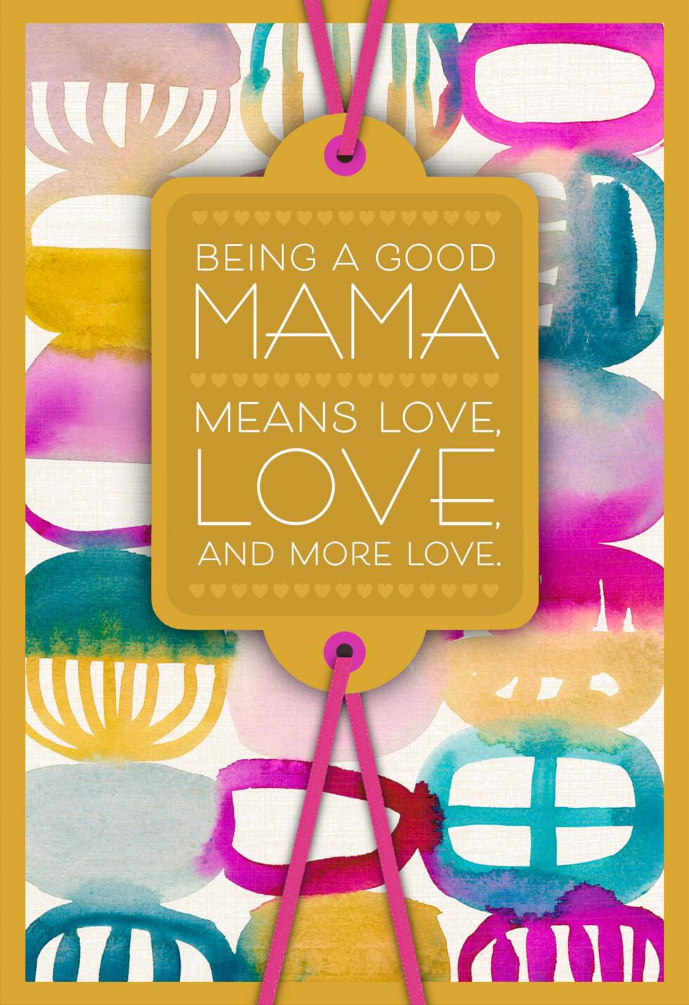 Love, Love and More Love Mother's Day Card From Family