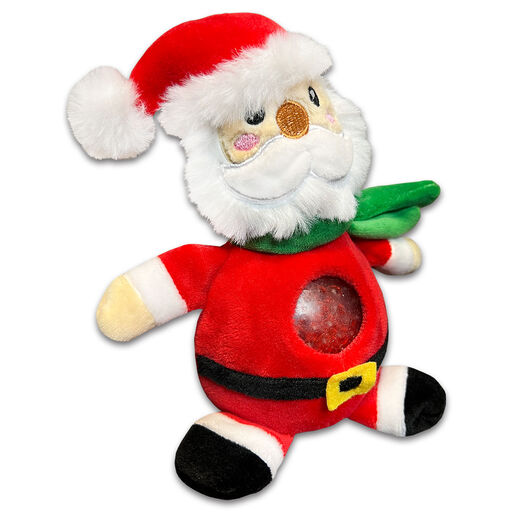 Jellyroos Santa Squeezable Plush Toy, 