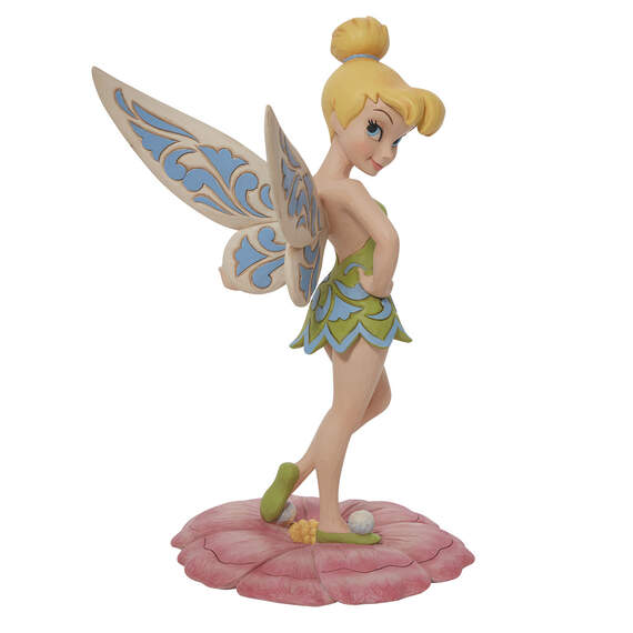 Jim Shore Disney Sassy Standing Tinker Bell Big Figurine, 12"
