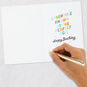 Colorful Lettering Funny Birthday Card Signing card image number 6