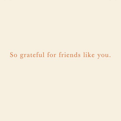 Blessed to Have Friends Like You Friendship Card, 
