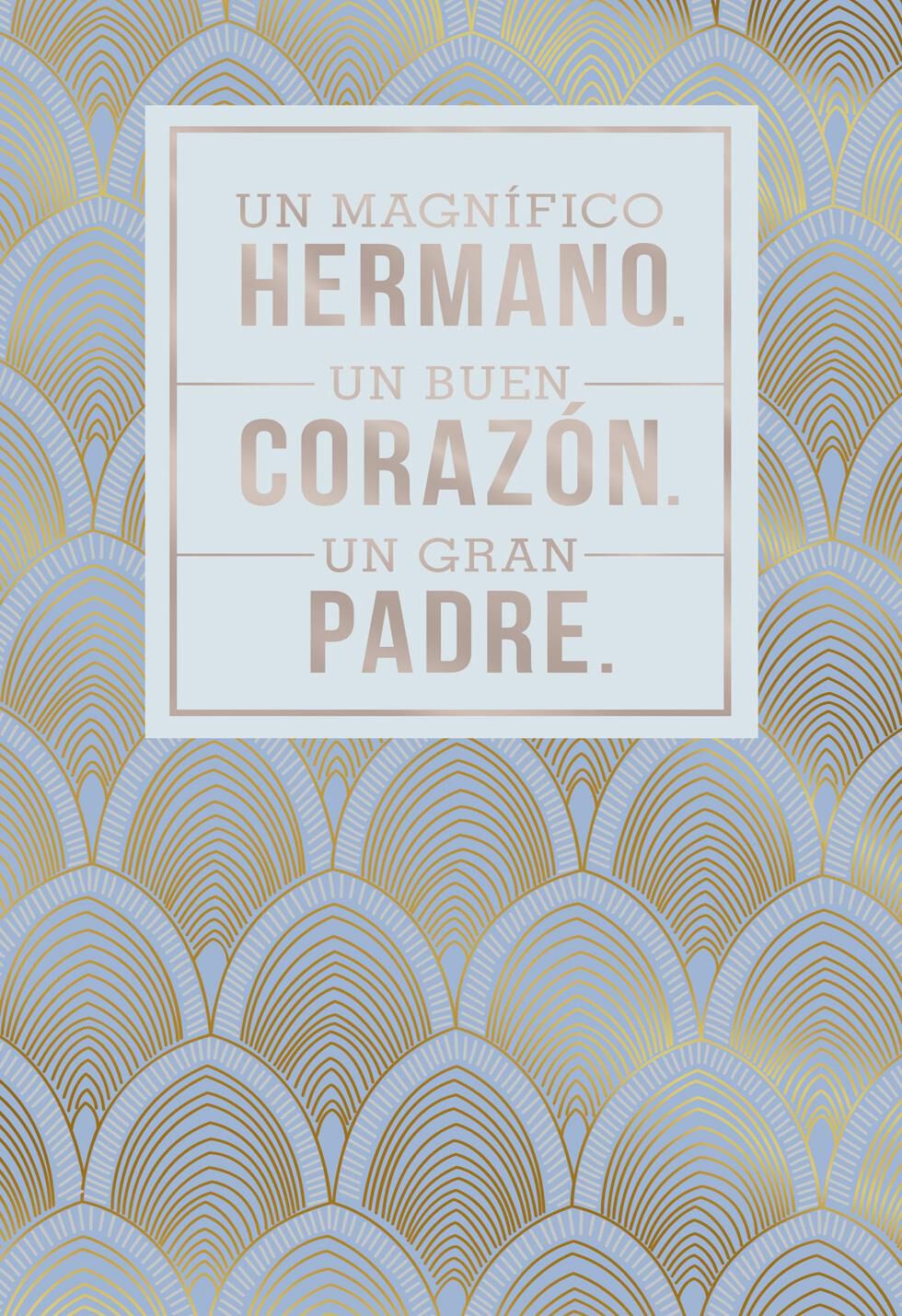 You're Wonderful Spanish-Language Father's Day Card for Brother