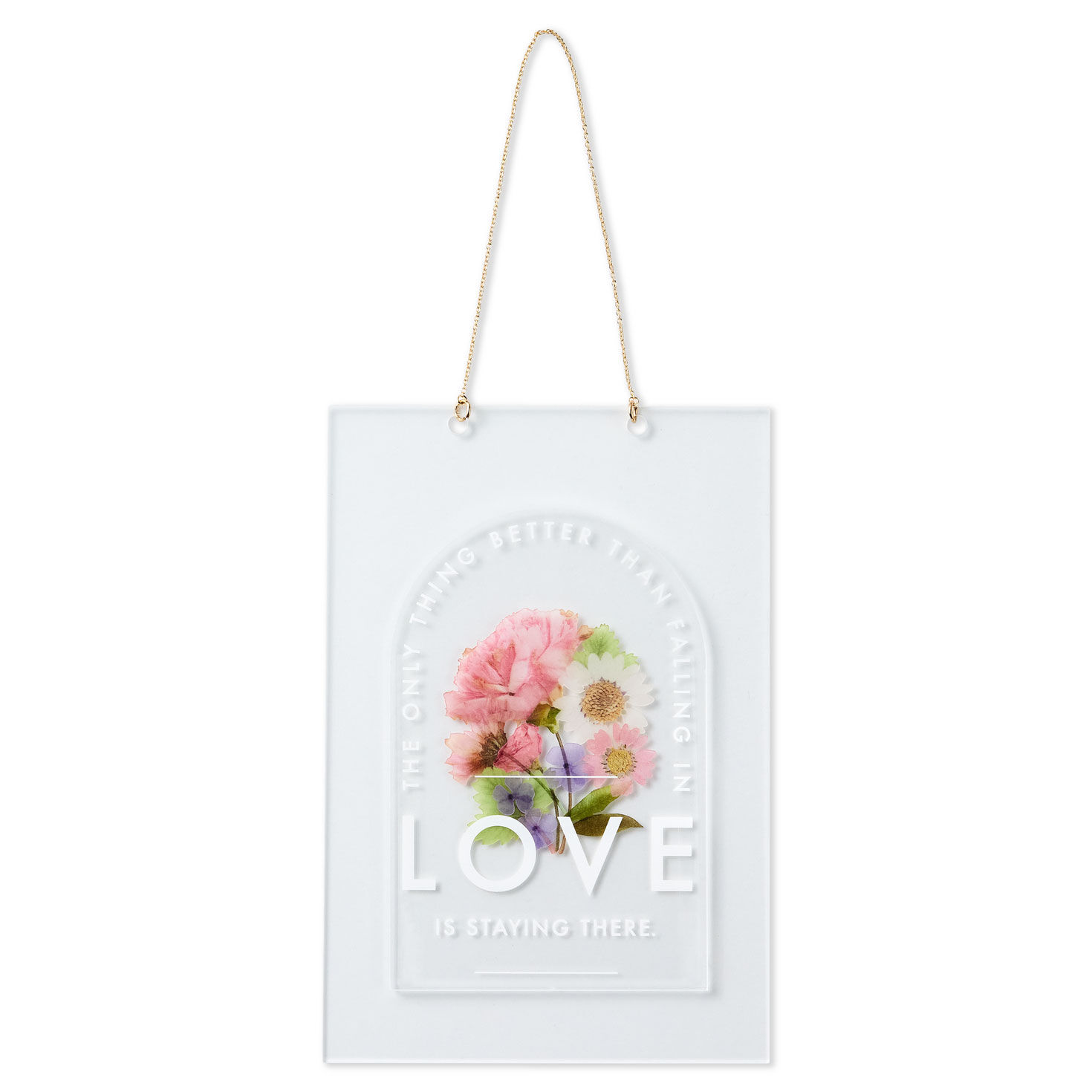 Floral Art Hanger Anniversary Card front image number 6