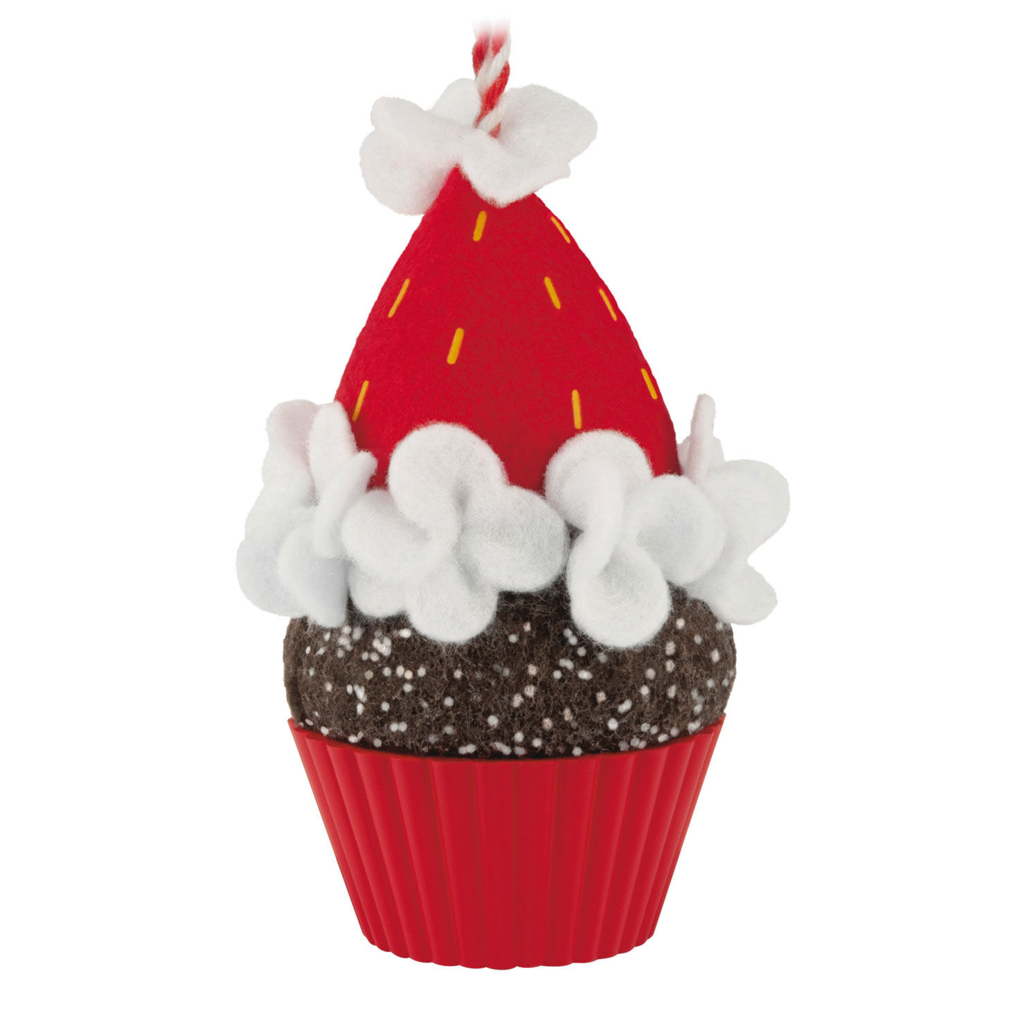 Christmas Cupcakes Ho-Ho-Holiday Sweetness Ornament