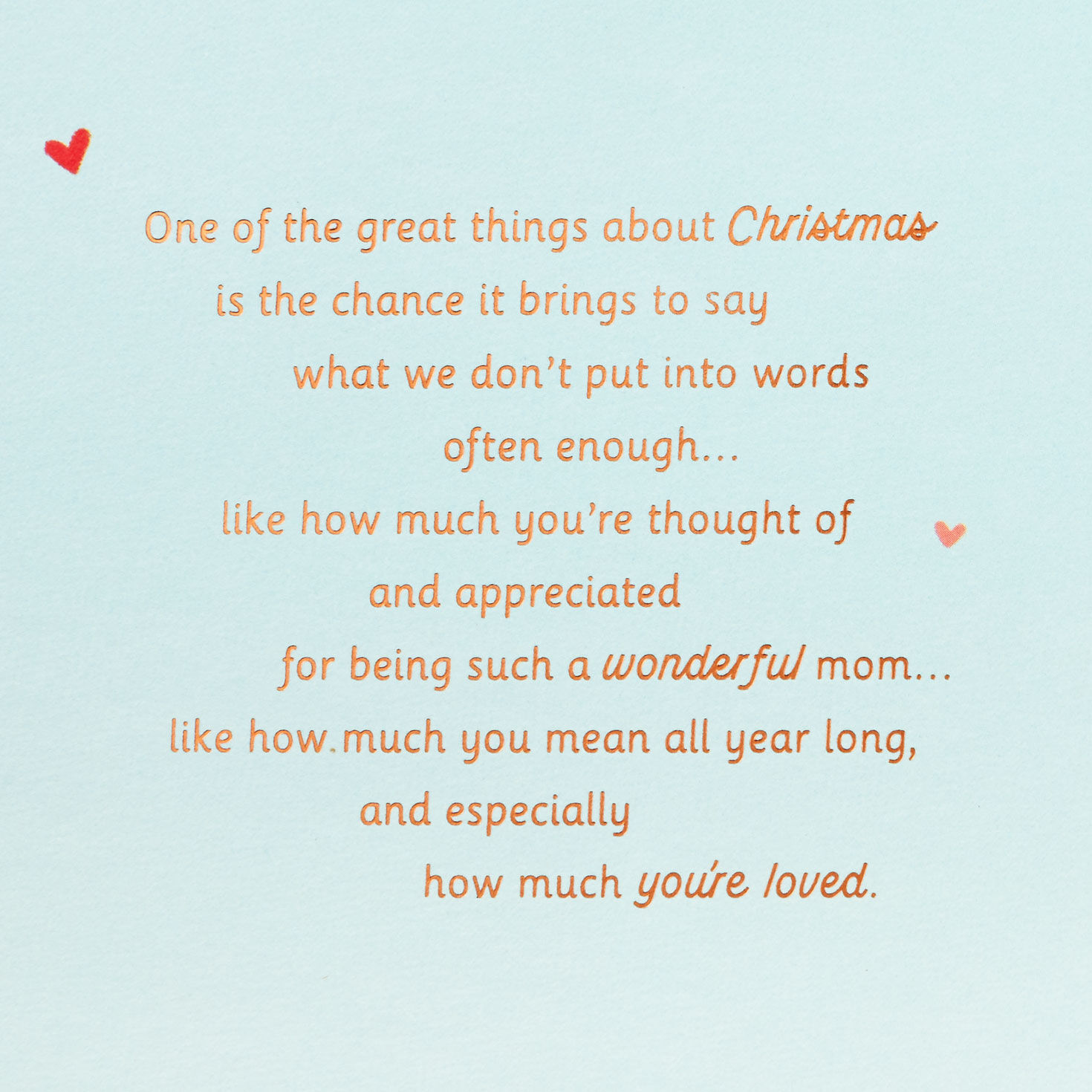 The Love All Around You Christmas Card for Mom for only USD 7.59 | Hallmark