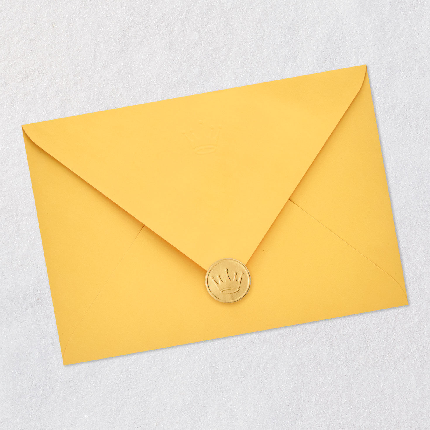 Sun and Silly Faces Grandparents Day Card From Kids Envelope Back with Seal image number 8