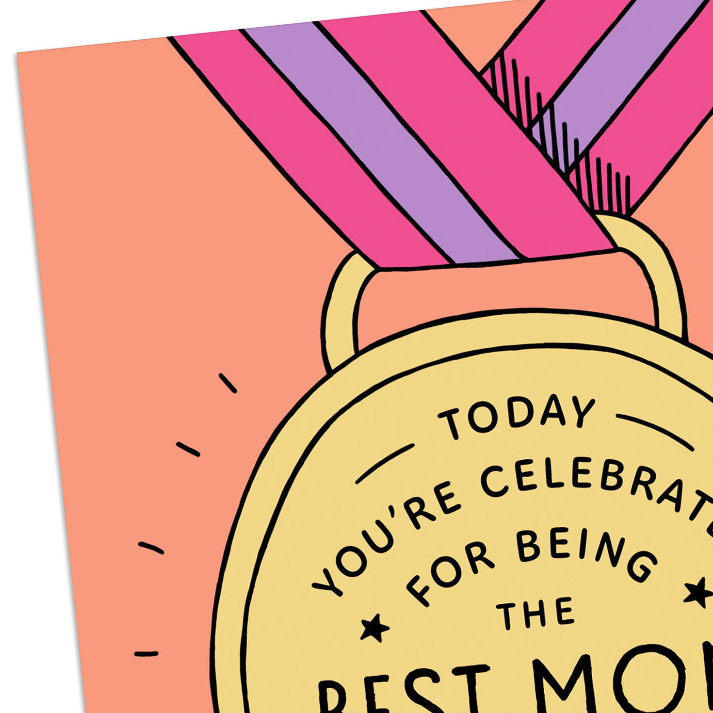 Hottest Mom Award Funny Mother's Day Card for Wife Card Front Detail image number 4