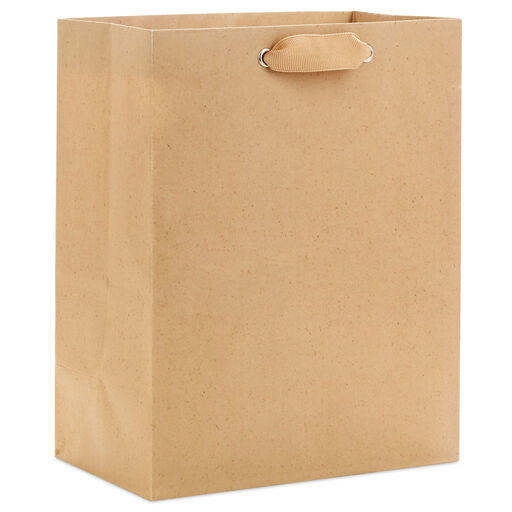 9.6" Kraft Medium Gift Bag, 