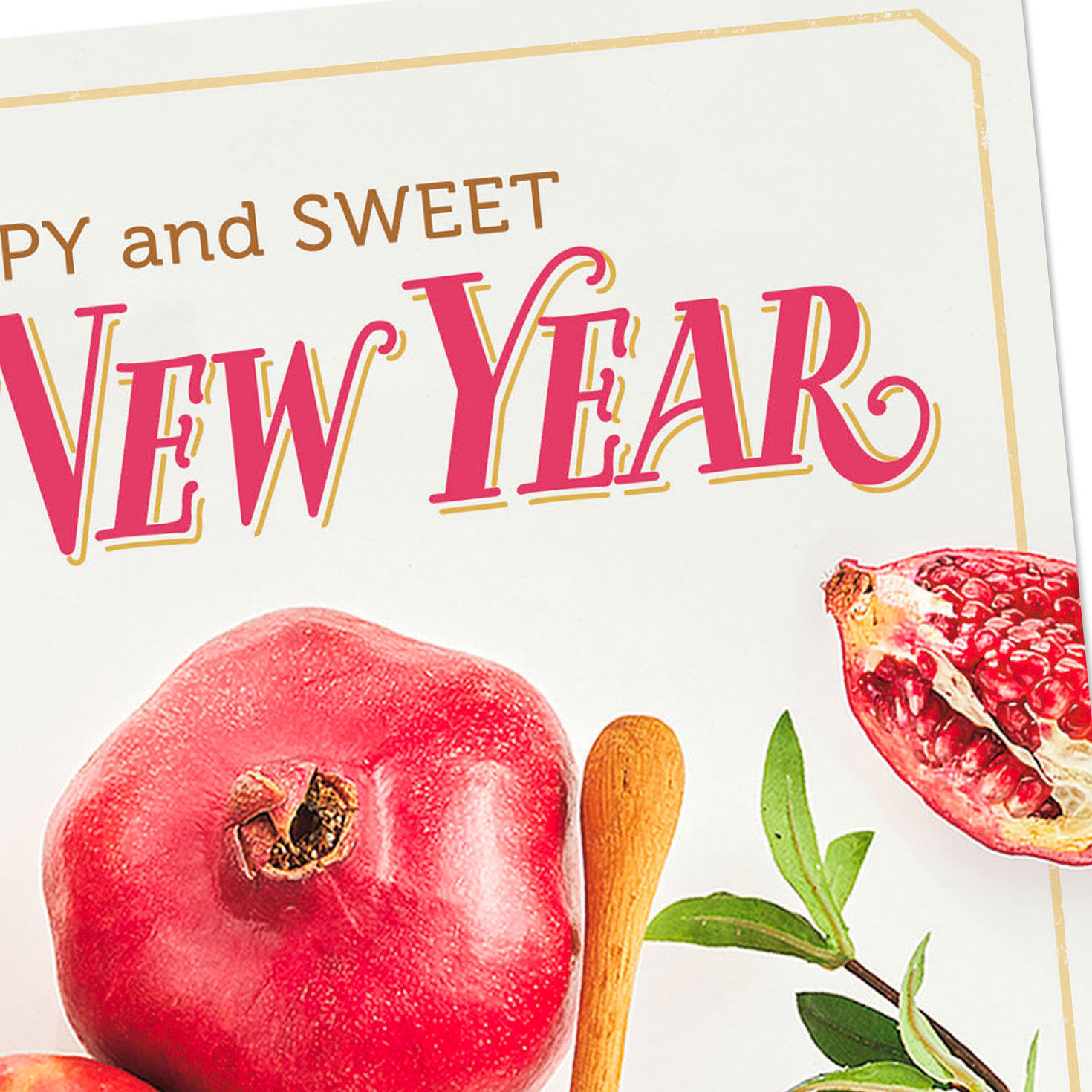 Apples and Honey Jewish New Year Cards Pack Cover Detail image number 4