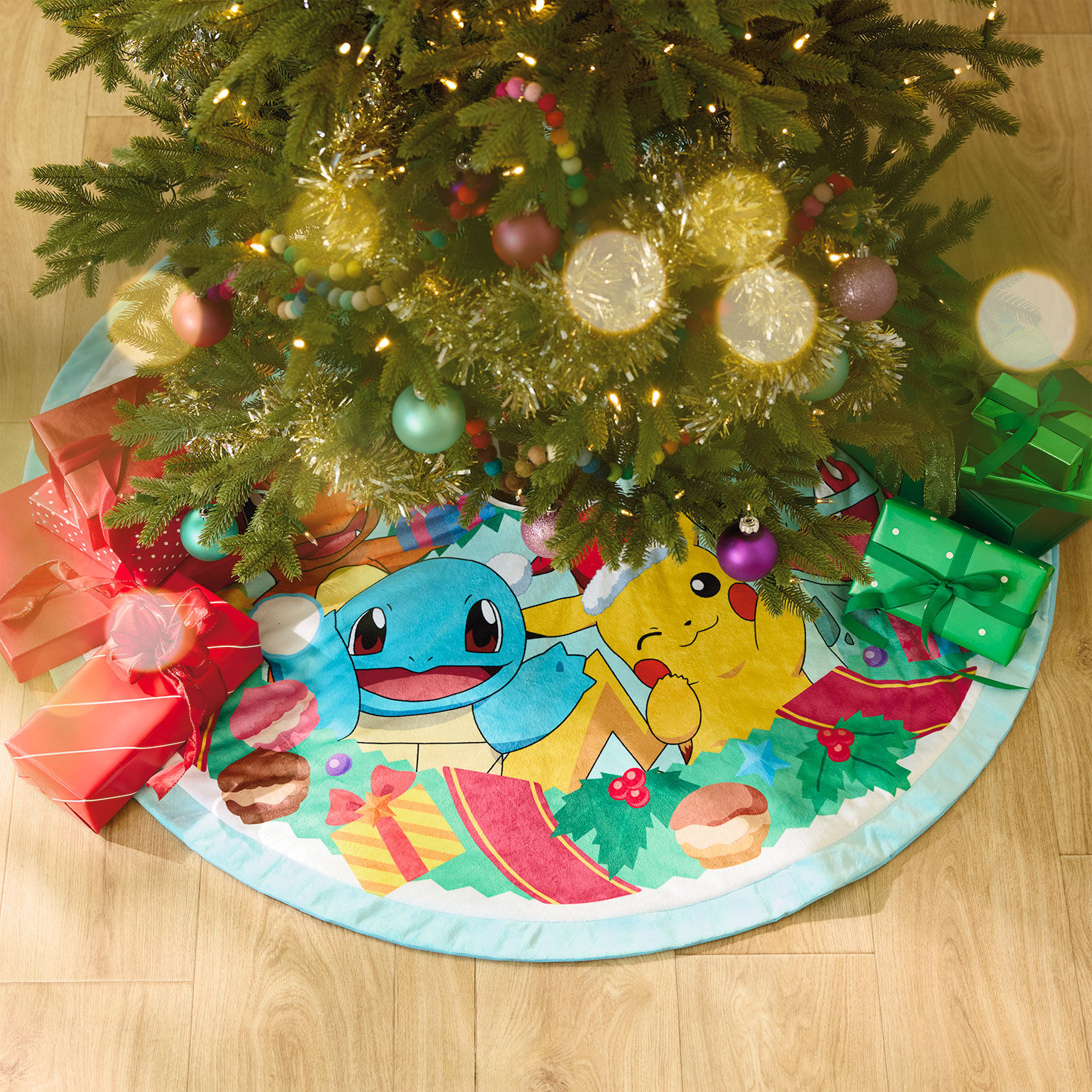 Pok&eacute;mon Keepsake Christmas Tree Skirt  image number 2