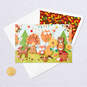 Thankful for You Fall Forest Animals Thanksgiving Card, , large image number 5