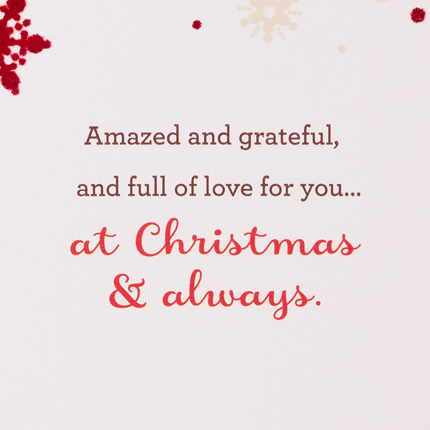Cozy Mugs Snowflake Religious Christmas Card Sentiment image number 2