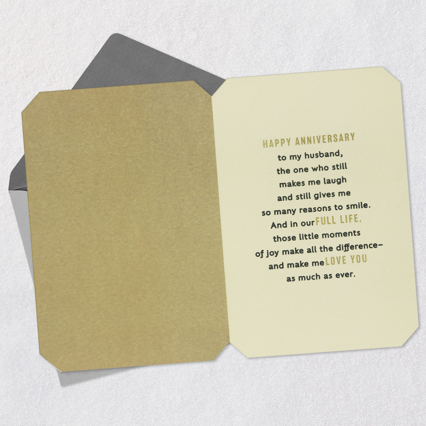 Little Moments of Joy Anniversary Card for Husband - Greeting Cards ...