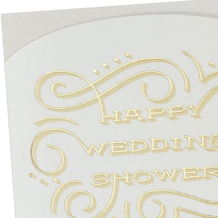 A Happy Forever to Come Wedding Shower Card, , large image number 5