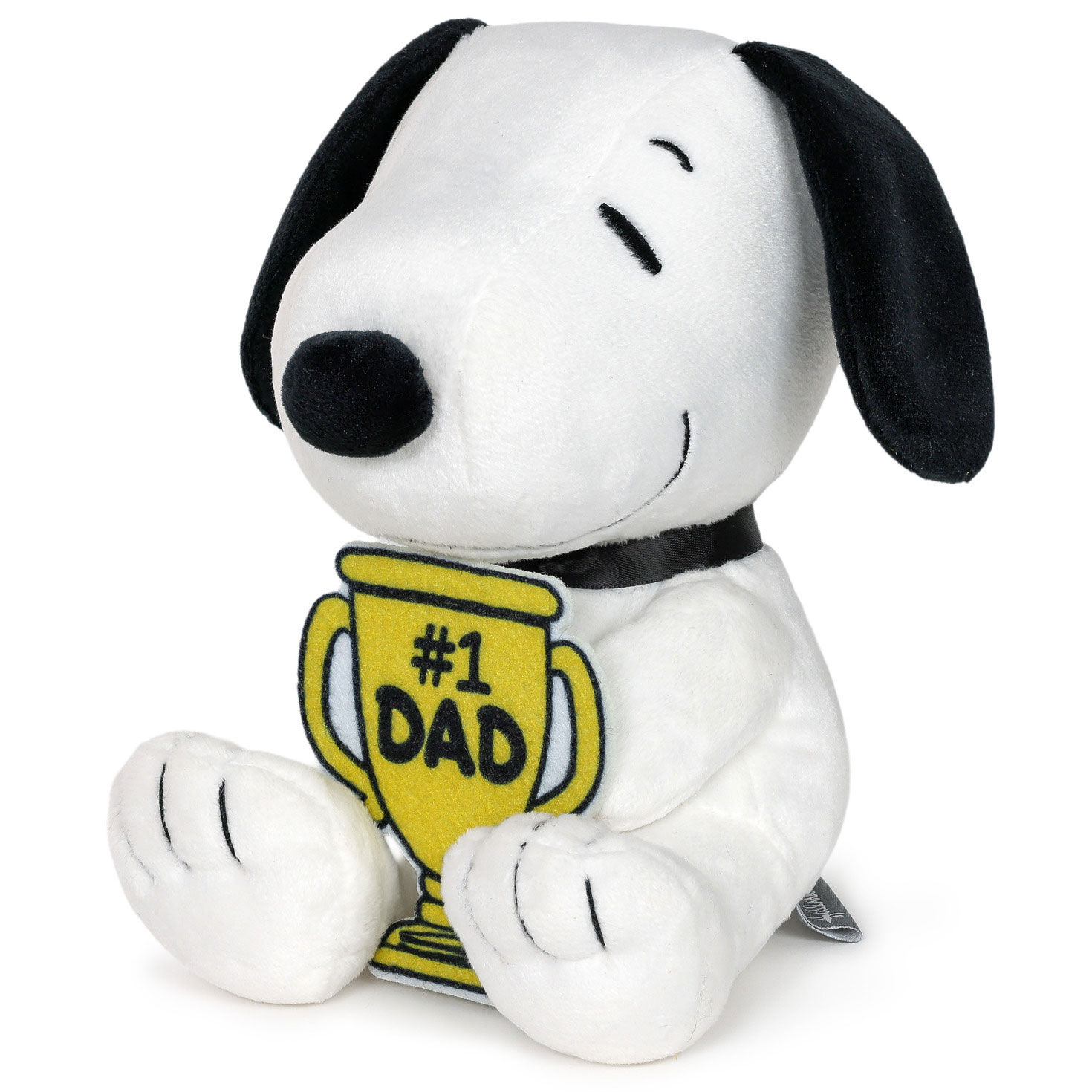 Snoopy Plush With #1 Dad Trophy side image number 3
