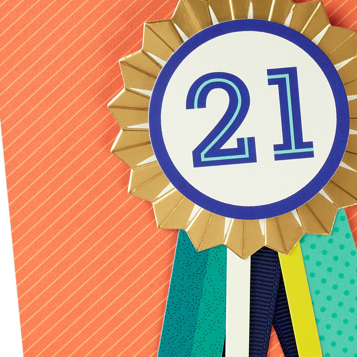 You're Beyond Ordinary 21st Birthday Card With Wearable Badge, , large image number 4