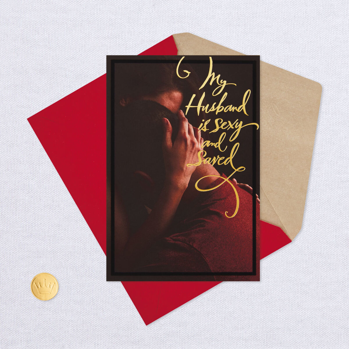 Sexy and Saved Valentine's Day Card for Husband - Greeting Cards - Hallmark