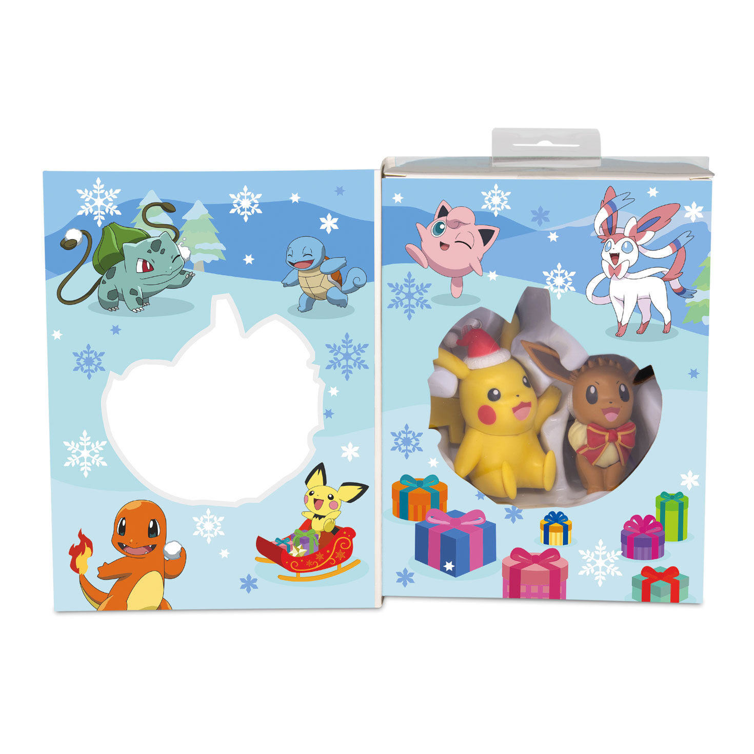 Pok&eacute;mon Pikachu and Eevee Christmas Ornaments package open image number 4