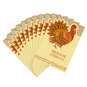 Shiny Turkey Thanksgiving Cards, Pack of 10, , large image number 1