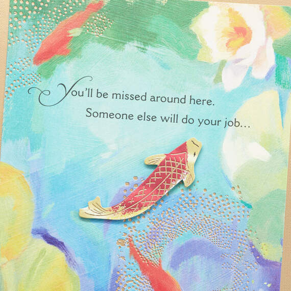 No One Can Take Your Place Goodbye Card, , large image number 4