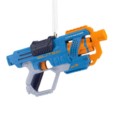 Nerf Gun Christmas Ornament Front