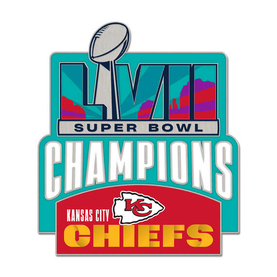 Super Bowl LVII Trophy Kansas City Chiefs Collector Pin, , large image number 1