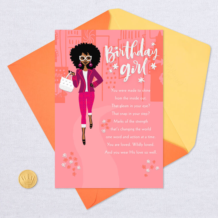 You Were Made to Shine Religious Birthday Card, , large image number 6