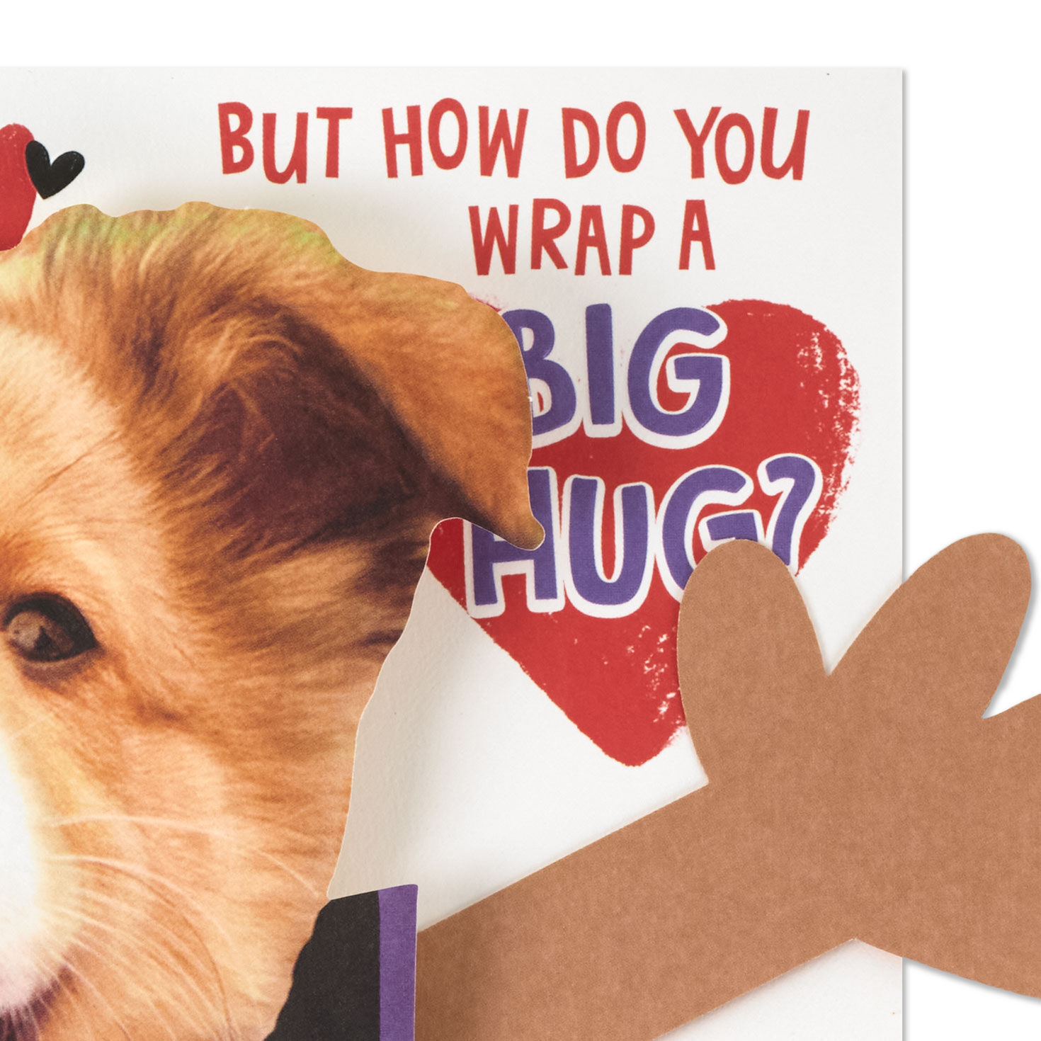 Hugging Dog Pop-Up Valentine's Day Card for Kids for only USD 5.99 | Hallmark