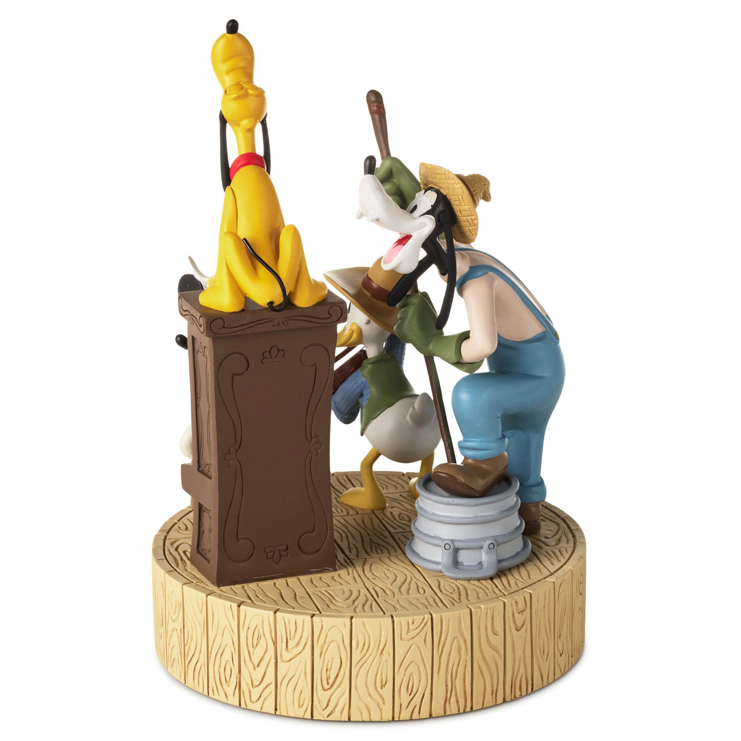 Disney Mickey's Country Jamboree Figurine With Sound Side image number 2