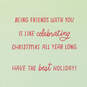 So Glad to Have a Friend Like You Christmas Card, , large image number 2