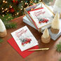 Rustic Red Truck in Snow Boxed Christmas Cards in use image number 7