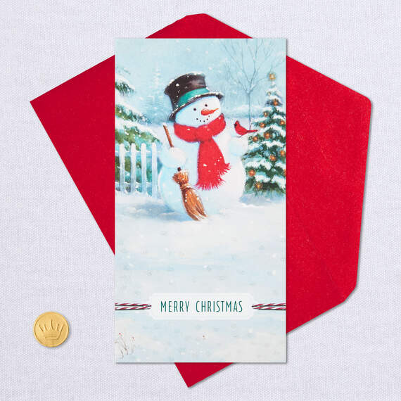 Warmth and Joy Money Holder Christmas Cards, Pack of 6, , large image number 5
