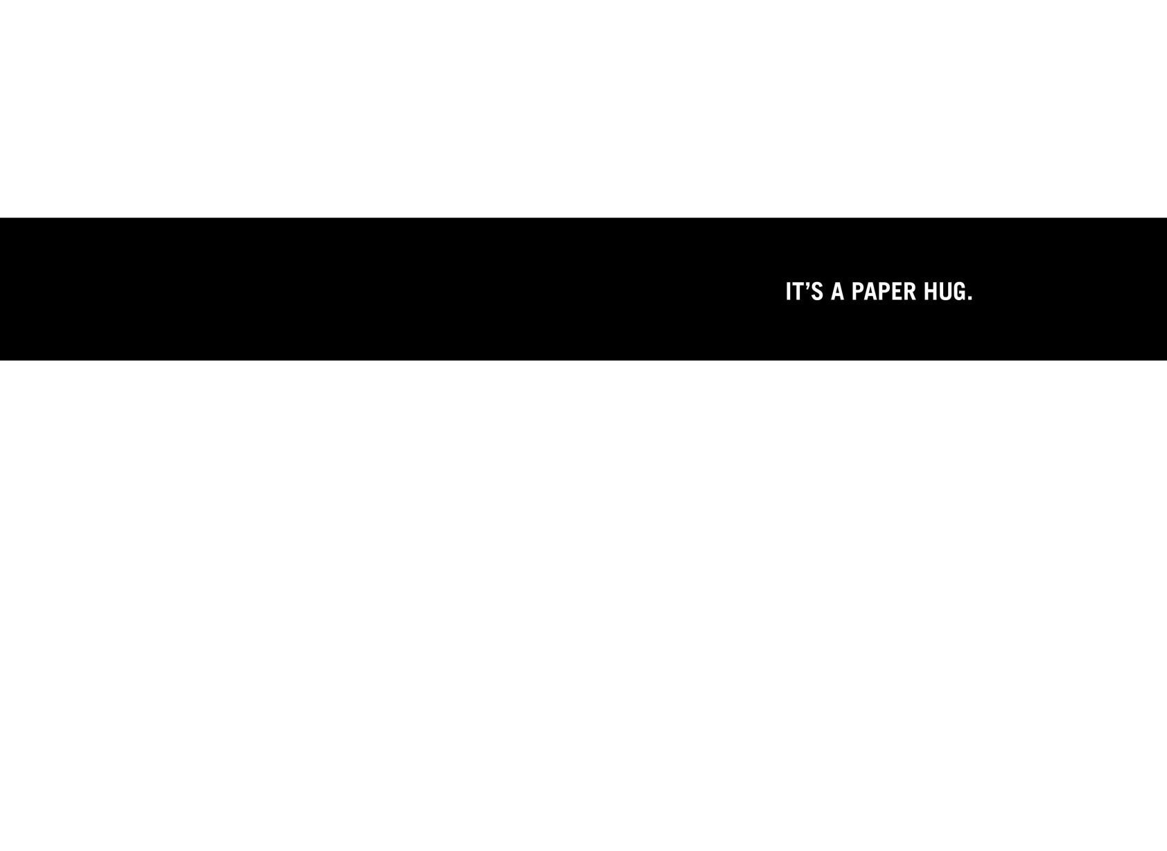Paper Hug Care and Concern Card