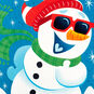 Snowman in Sunglasses Pop-Up Christmas Money Card Card Front Detail image number 5