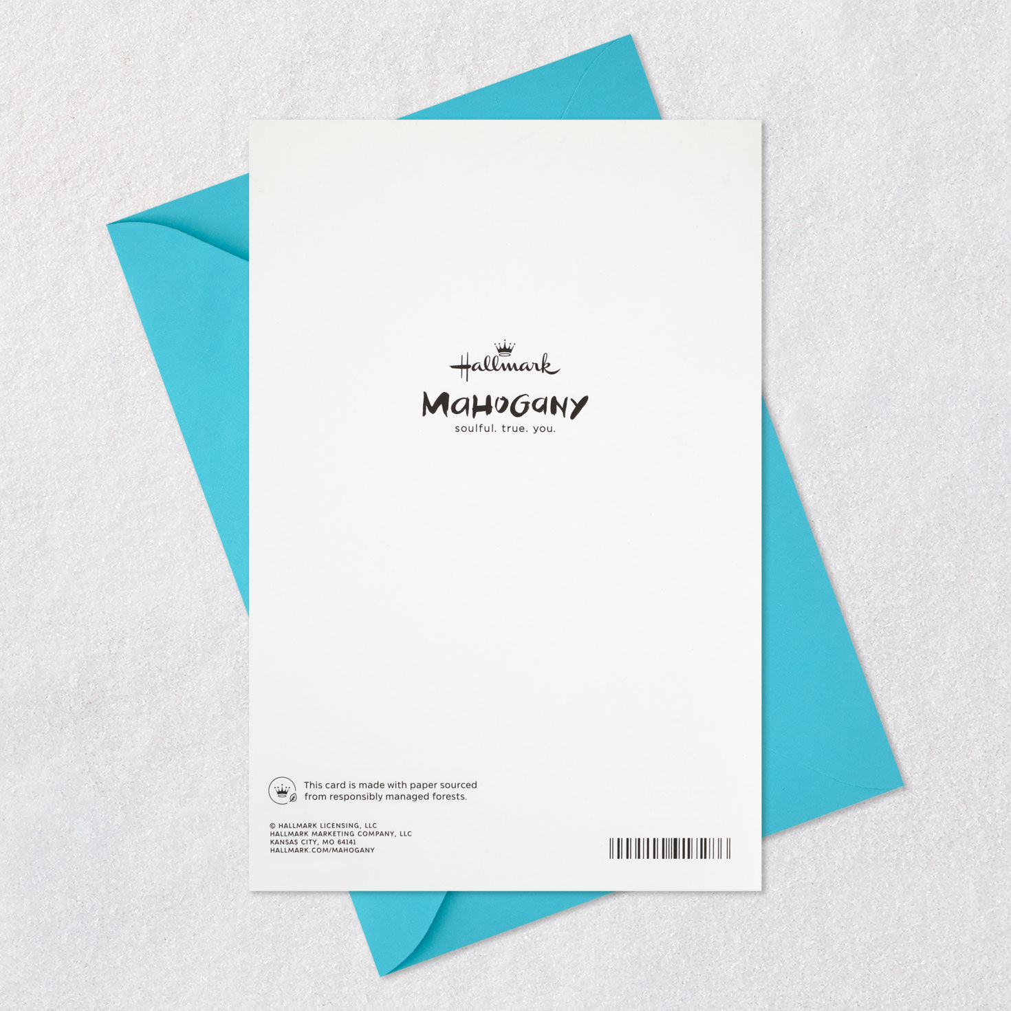 Colorful Hearts Mom Mother's Day Card From Son Card Back with Envelope image number 8