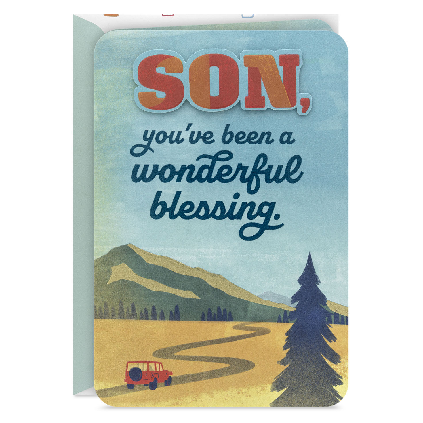 You're a Wonderful Blessing Father's Day Card for Son