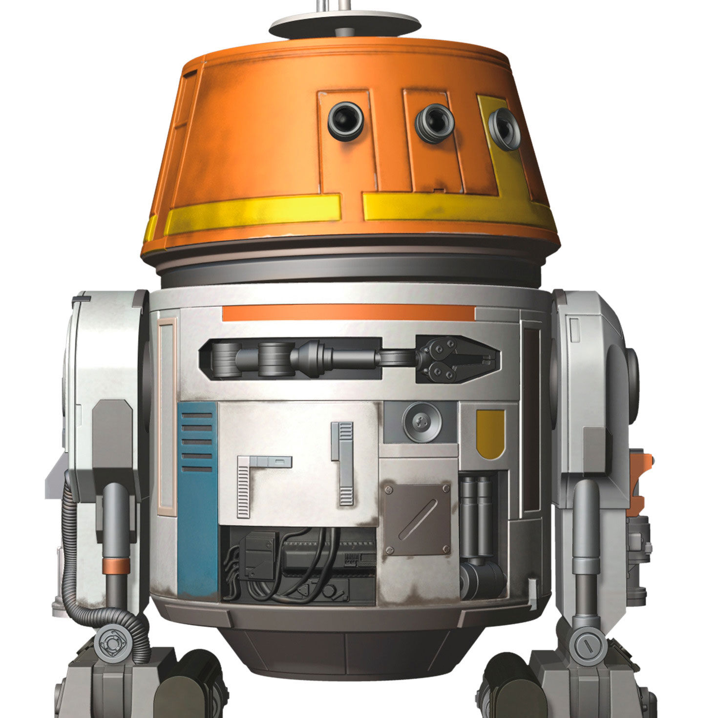 Star Wars Ahsoka Chopper Droid Keepsake Ornament closeup view image number 5