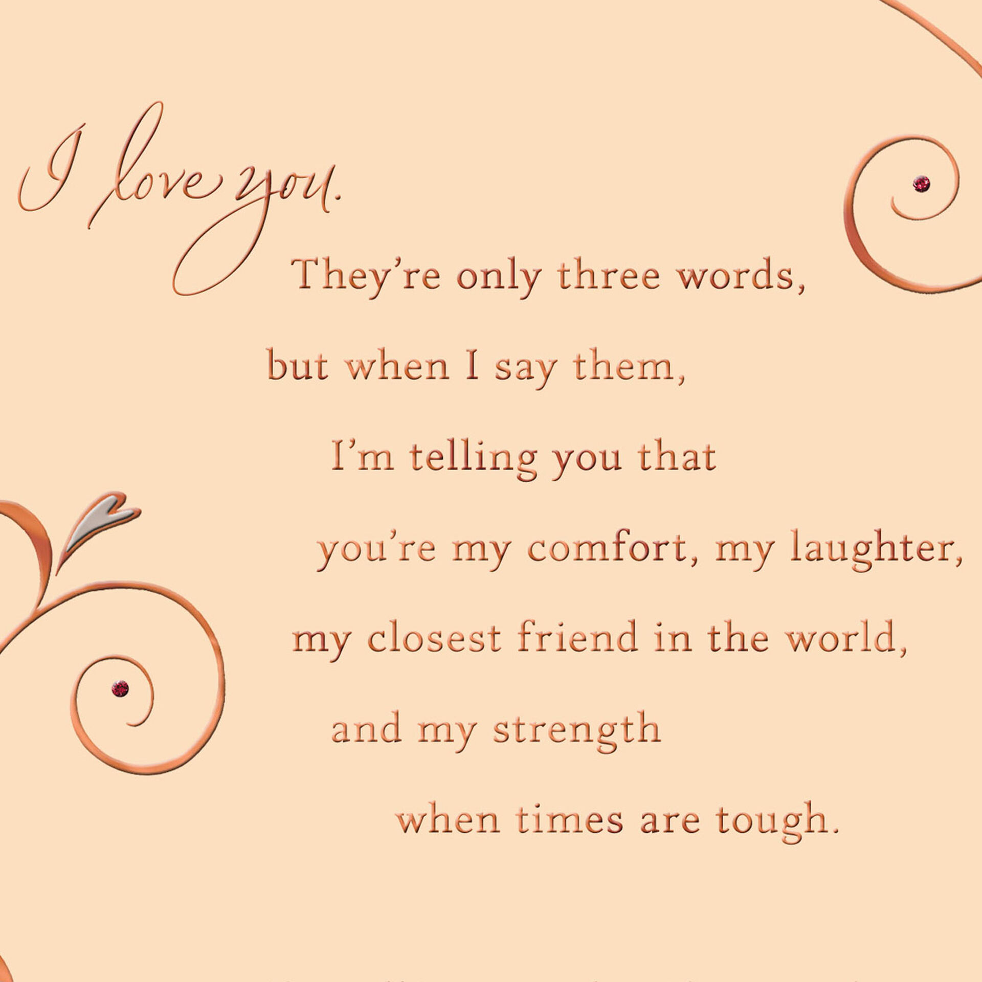 You Re Everything Sweetest Day Love Card For Wife Greeting Cards Hallmark Happy sweetest day illustration typography over soft pink background.