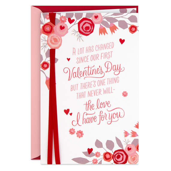 Love You With All My Heart Valentine's Day Card, , large image number 1